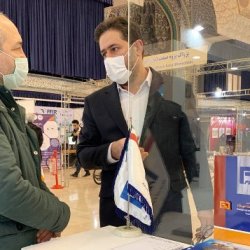 بازدید جناب آقای دکتر وحدت؛ رئیس هیئت عامل صندوق نوآوری و                     شکوفایی از غرفه فن‌آوران صنعت میلاد