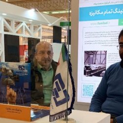 بازدید جناب آقای طاهرخانی معاون وزیر مسکن از غرفه شرکت فن‌آوران صنعت میلاد